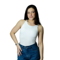 Body Regata Feminino Forro Duplo em Poliamida Tech