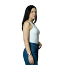 Body Regata Feminino Forro Duplo em Poliamida Tech
