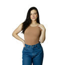 Body Regata Feminino Forro Duplo em Poliamida Tech
