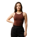 Body Regata Feminino Forro Duplo em Poliamida Tech