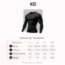 Kit 3 Camisa Térmica Proteção UV50+ Segunda Pele Manga Longa