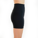 Shortinho Cintura Alta Fitness Poliamida Tech