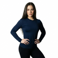 Camisa Tech UV50+ Premium Feminina Térmica Manga Longa