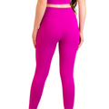 Calça Legging Cintura Alta Zero Transparência em Poliamida Tech