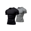 Kit 2 Camisa Compressão Masculina em Poliamida Tech