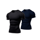 Kit 2 Camisa Compressão Masculina em Poliamida Tech