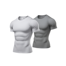 Kit 2 Camisa Compressão Masculina em Poliamida Tech