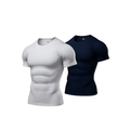 Kit 2 Camisa Compressão Masculina em Poliamida Tech