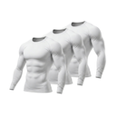 Kit 3 Camisa Térmica Proteção UV50+ Segunda Pele Manga Longa
