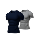 Kit 2 Camisa Compressão Masculina em Poliamida Tech
