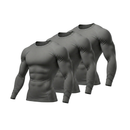 Kit 3 Camisa Térmica Proteção UV50+ Segunda Pele Manga Longa
