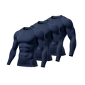 Kit 3 Camisa Térmica Proteção UV50+ Segunda Pele Manga Longa