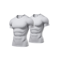 Kit 2 Camisa Compressão Masculina em Poliamida Tech