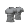 Kit 2 Camisa Compressão Masculina em Poliamida Tech