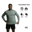 Camisa Térmica Proteção UV50+ Segunda Pele Manga Longa