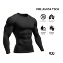 Camisa Térmica Proteção UV50+ Segunda Pele Manga Longa