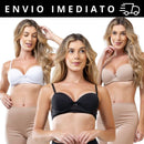 Kit 2 Sutiã Reforçado Básico de Microfibra com Bojo Conforto