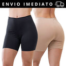 Kit 2 Short Anágua Esconde Tudo Para Usar Por Baixo Segunda Pele