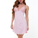 Camisola Renda Feminina Sem Bojo Microfibra Light Linha Noite Pijama