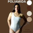 Body Mula Manca POLIAMIDA Com Forro Duplo Ombro Só Segunda Pele Premium Camada Dupla