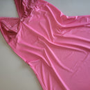 Camisola Renda Feminina Sem Bojo Microfibra Light Linha Noite Pijama