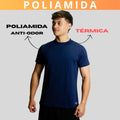 Camisa Poliamida Masculina Térmica Treino Manga Curta Academia Fitness Lisa